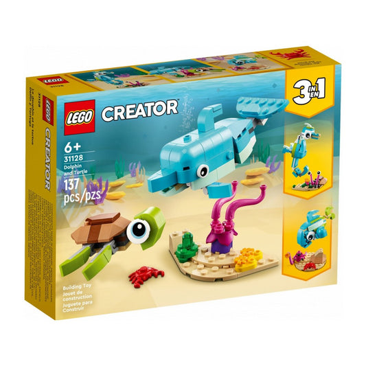 LEGO Creator Delfinul și Țestoasa 31128