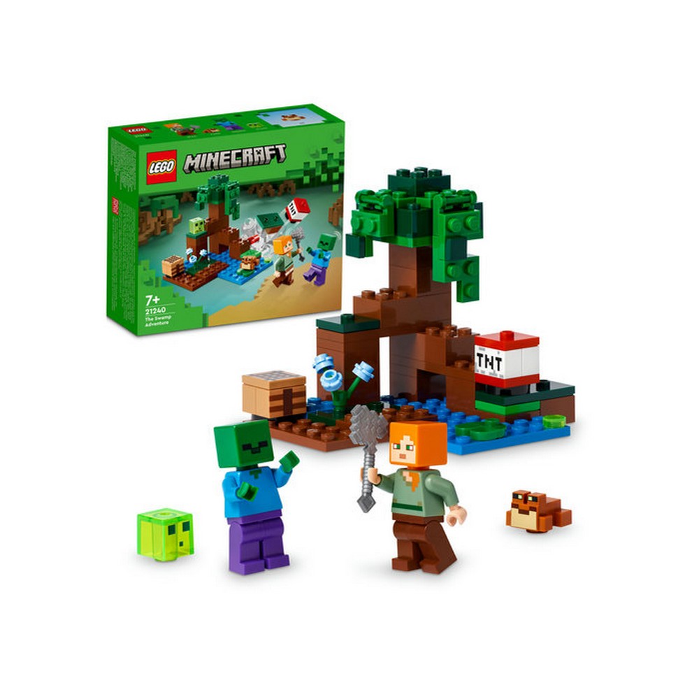 LEGO Minecraft Aventura în mlaștină 21240