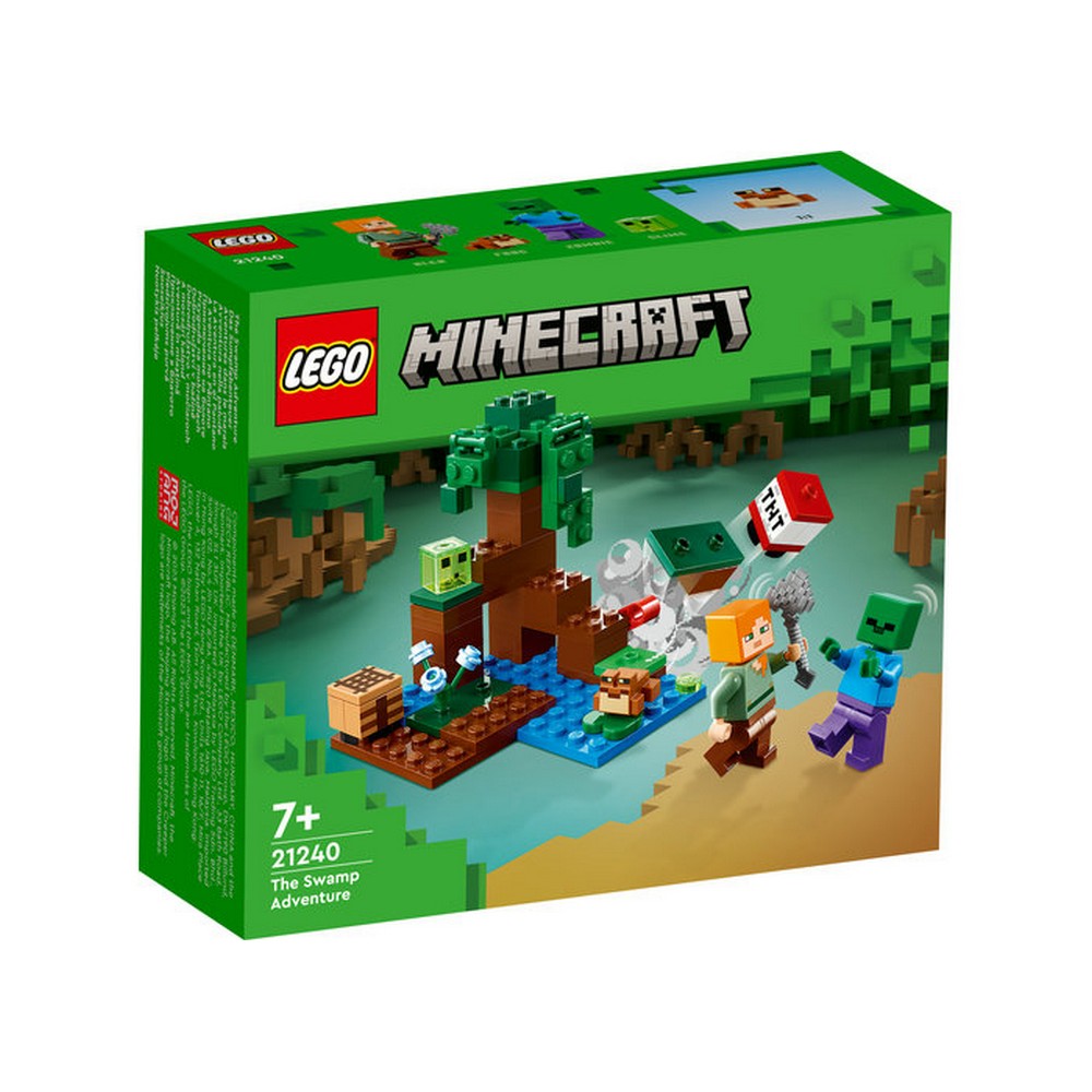 LEGO Minecraft Aventura în mlaștină 21240