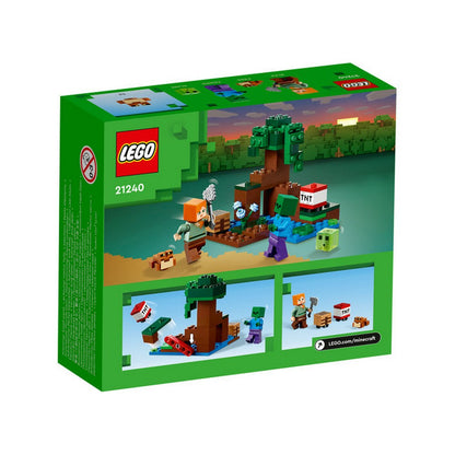 LEGO Minecraft Aventura în mlaștină 21240