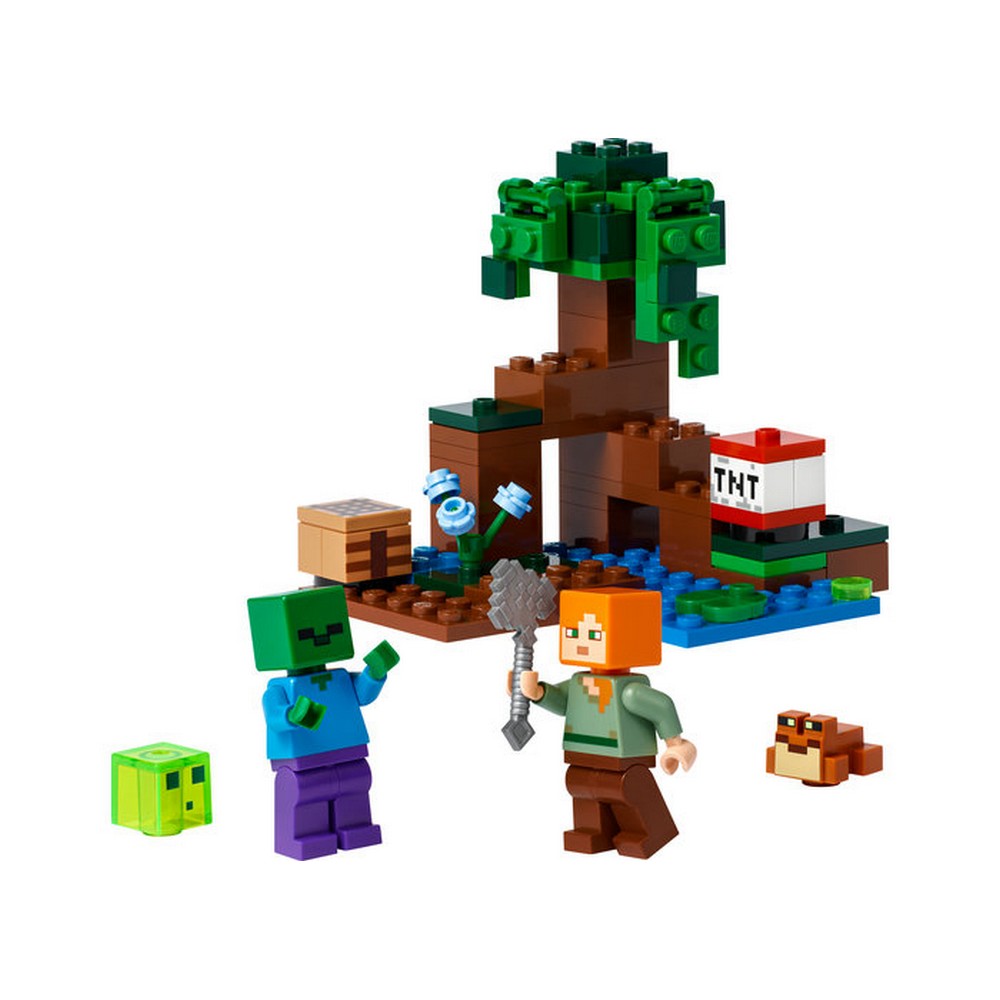 LEGO Minecraft Aventura în mlaștină 21240