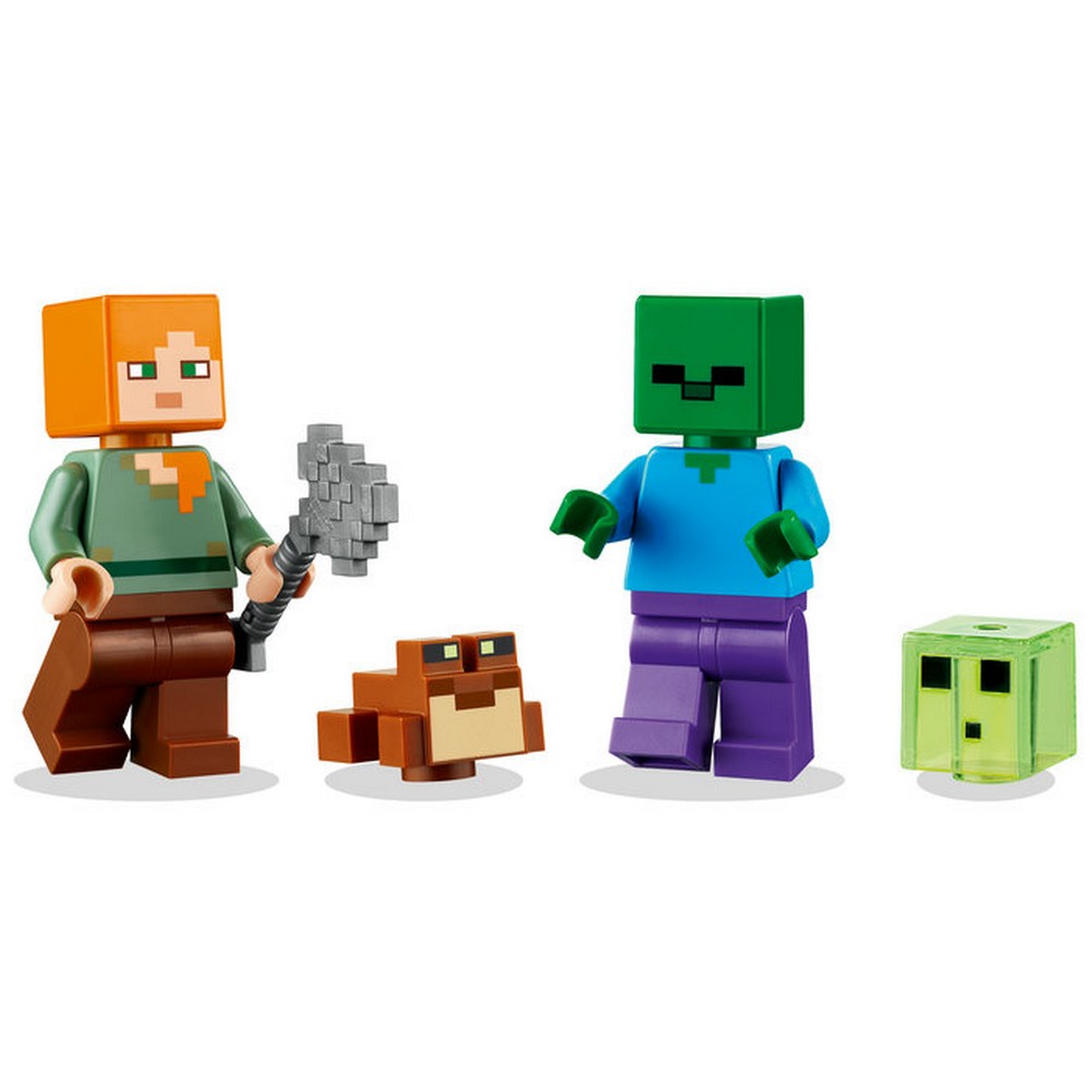 LEGO Minecraft Aventura în mlaștină 21240