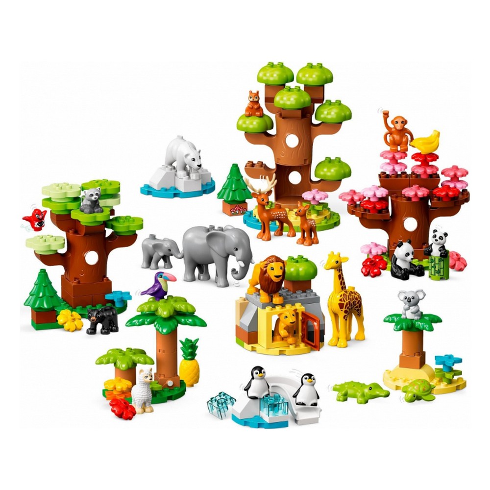 LEGO DUPLO Animale sălbatice ale lumii mari 10975