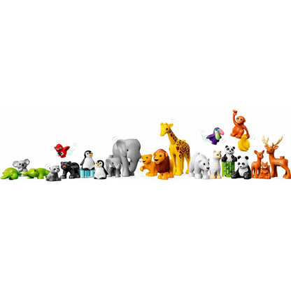 LEGO DUPLO Animale sălbatice ale lumii mari 10975