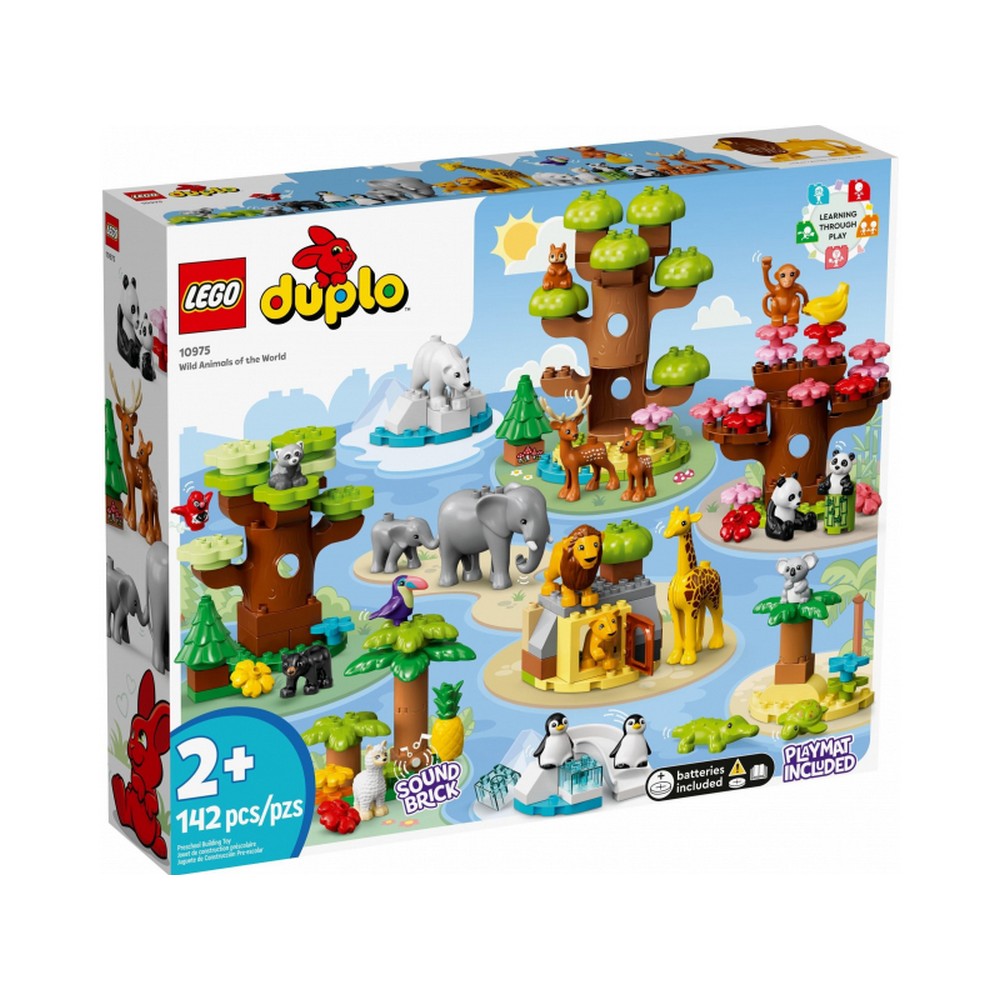 LEGO DUPLO Animale sălbatice ale lumii mari 10975