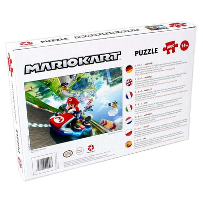 1000 de piese Super Mario - Fun Racer Puzzle