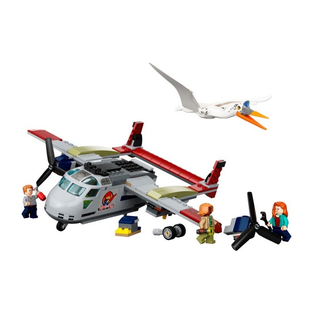 LEGO Jurassic World Quetzalcoatlus: Atacul cu avionul 76947