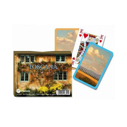 Set de cartonașe franceze de 2x55 - Toscana