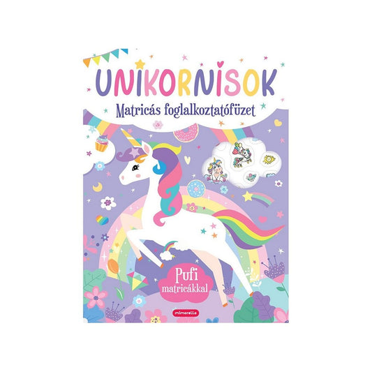 Unicorni - Broșură de angajare cu autocolante