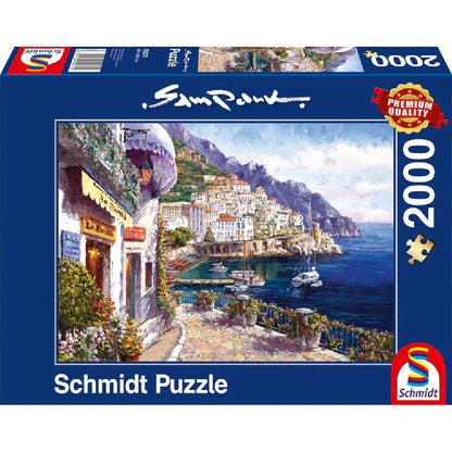 Puzzle Schmidt: Sam Park - Amalfi dupa-amiaza, 2000 de piese