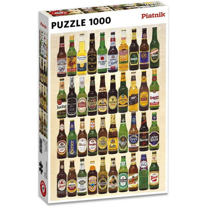 Puzzle de sticle de bere din 1000 de piese