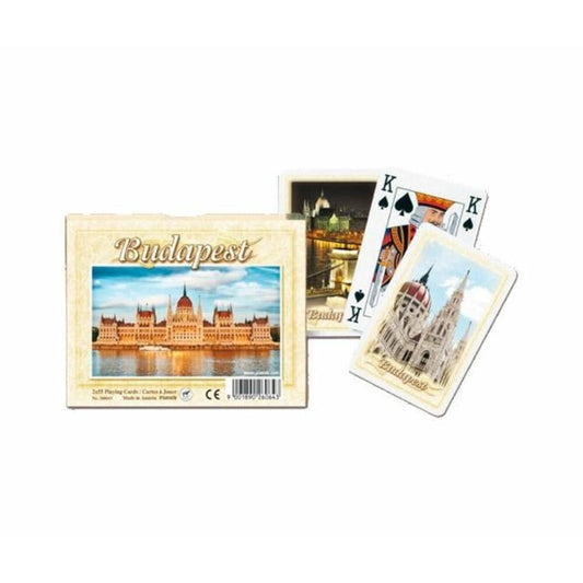 Set de cartonașe franceze de 2x55 - Budapesta
