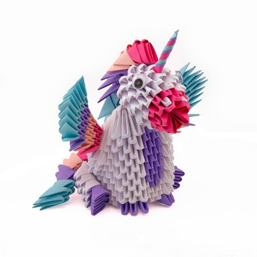 Creagami -Kit origami 3D, Unicorn
