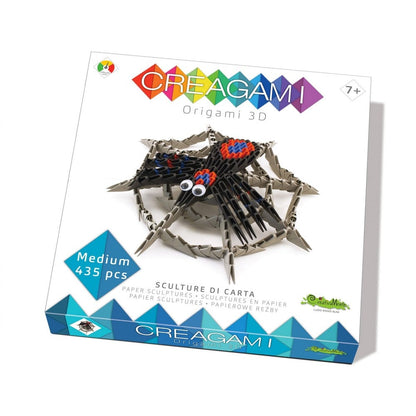 Creagami - kit origami 3D, cu pânză de păianjen