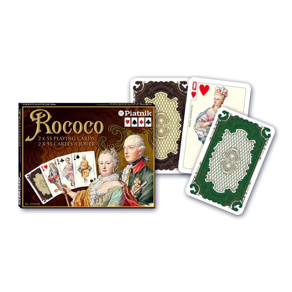 Set de cartonașe franceze de 2x55 - Rococo