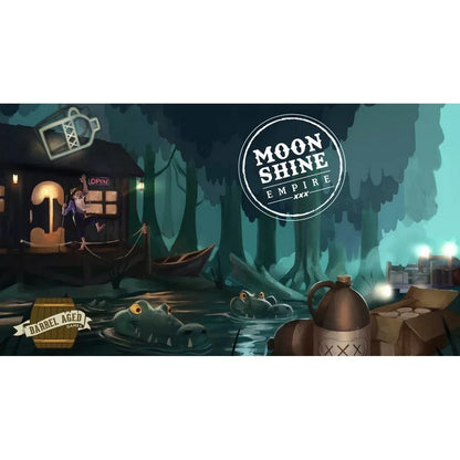 Moonshine Empire Deluxe Edition -Angol nyelvű társasjáték