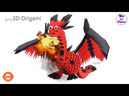 Creagami - kit origami 3D, Dragon