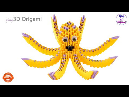Creagami - kit origami 3D, Octopus