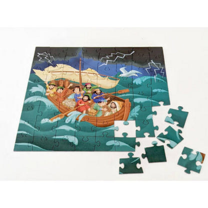 Cu Isus în furtună Puzzle