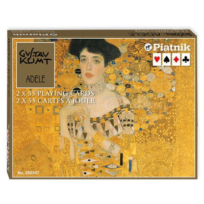 Set de cărți franceze de 2x55 - Klimt: Adele