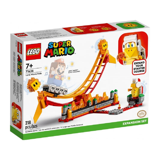 Set de accesorii LEGO Super Mario Lava Wave Ride 71416