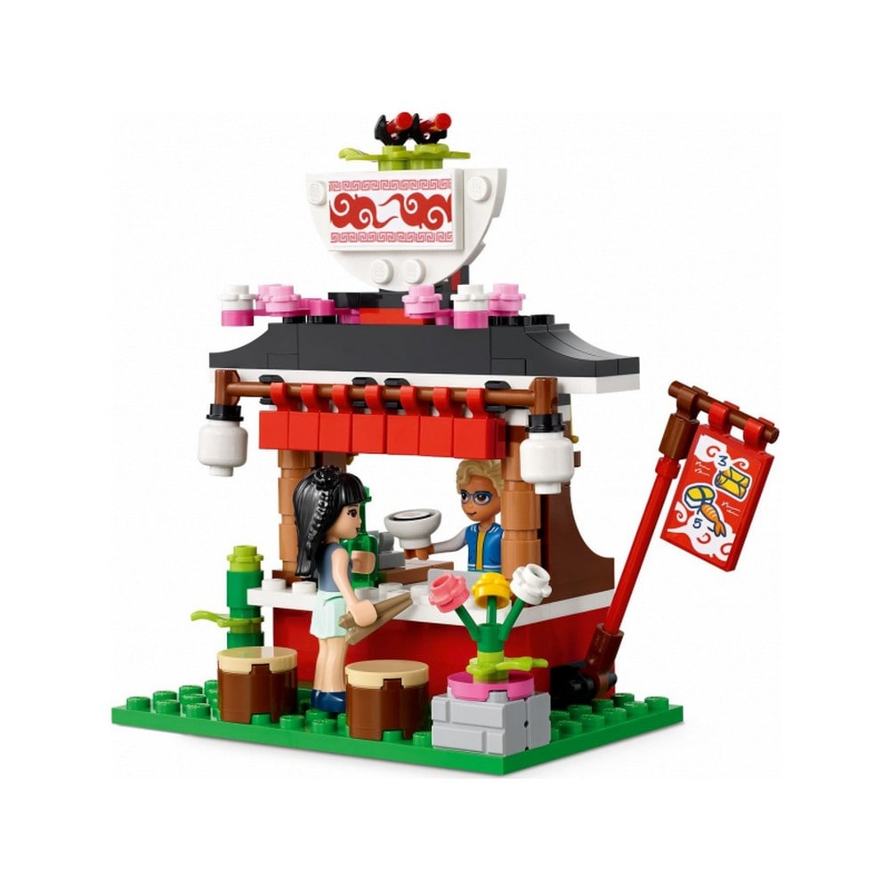 Piața de mâncare stradală LEGO Friends 41701