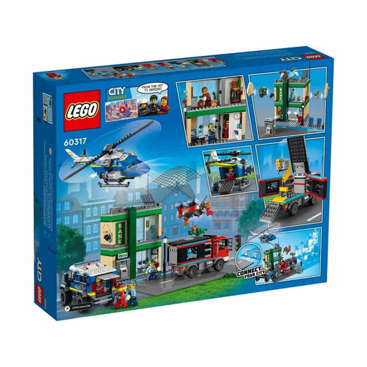 Urmărirea poliției LEGO City la bancă 60317