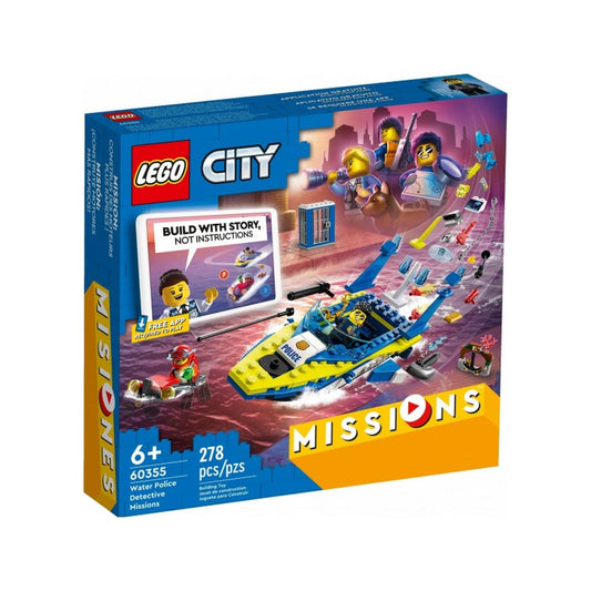 Misiunea de detectiv al poliției apelor LEGO City 60355