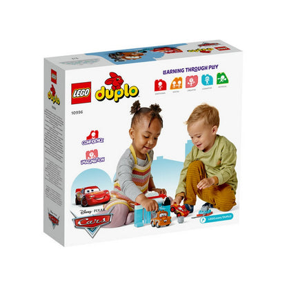 Spălătoria auto distractivă a lui Fulger McQueen și Matuka LEGO DUPLO 10996