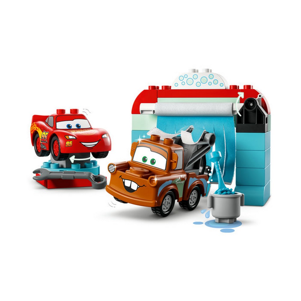 Spălătoria auto distractivă a lui Fulger McQueen și Matuka LEGO DUPLO 10996