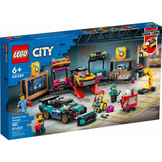 Atelier de reparații auto personalizate LEGO City 60389