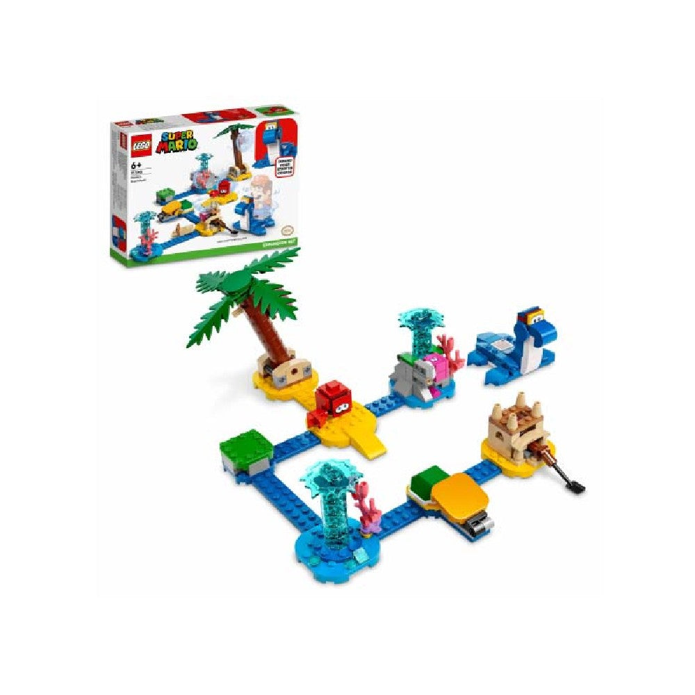 Set suplimentar LEGO Super Mario Plaja lui Dorrie 71398