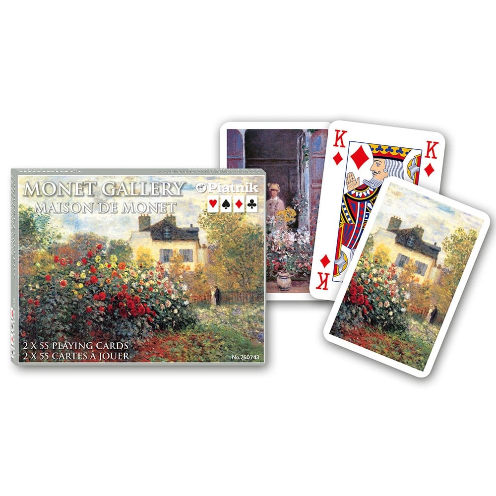 Set de felicitări franceze 2x55 - Maison de Monet