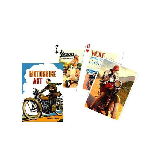 Card francez - Motocicletă Art 