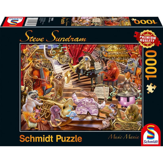 Puzzle Schmidt: Steve Sundram - Music Mania, 1000 de piese