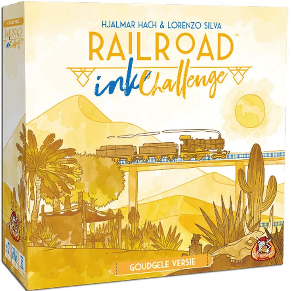 Railroad Ink Challenge: Ediția Shining Yellow