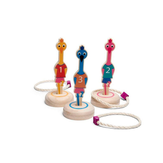 Joc de aruncare a inelelor de păsări - Ringtoss Birds, BS Toys