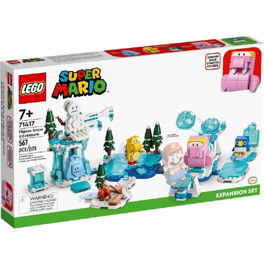 Set de accesorii pentru aventură cu zăpadă LEGO Super Mario Fliprus 71417