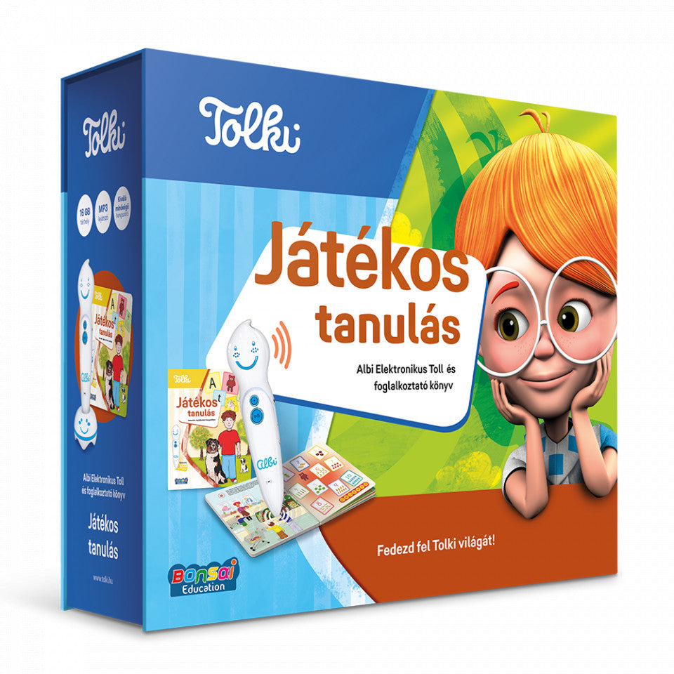 Tolki - Set de învățare jucăuș (carte + pix)